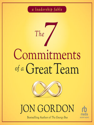 cover image of The 7 Commitments of a Great Team